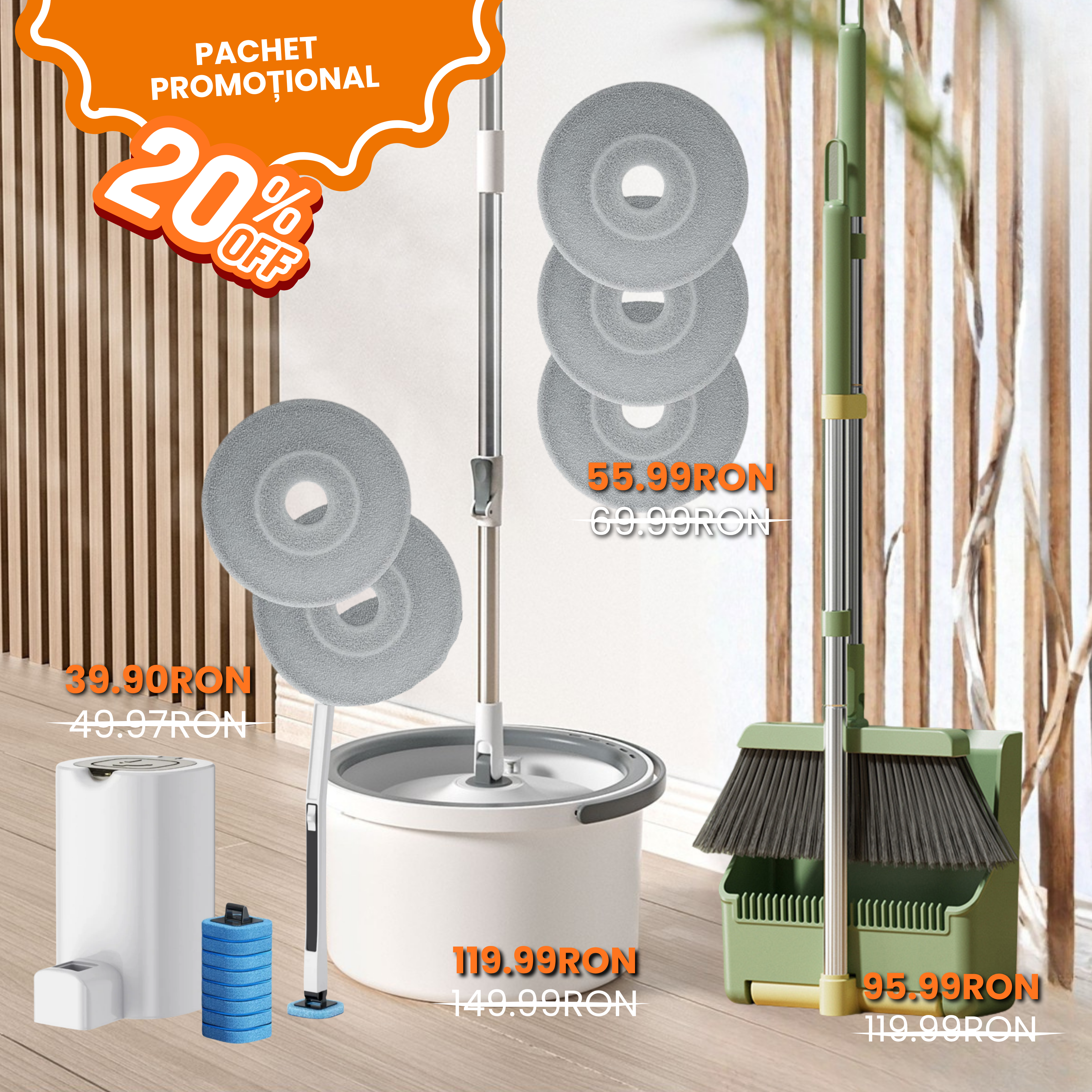 Pachet Curățenie Completă DreamRamp – 20% reducere