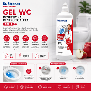 gel profesional toaleta