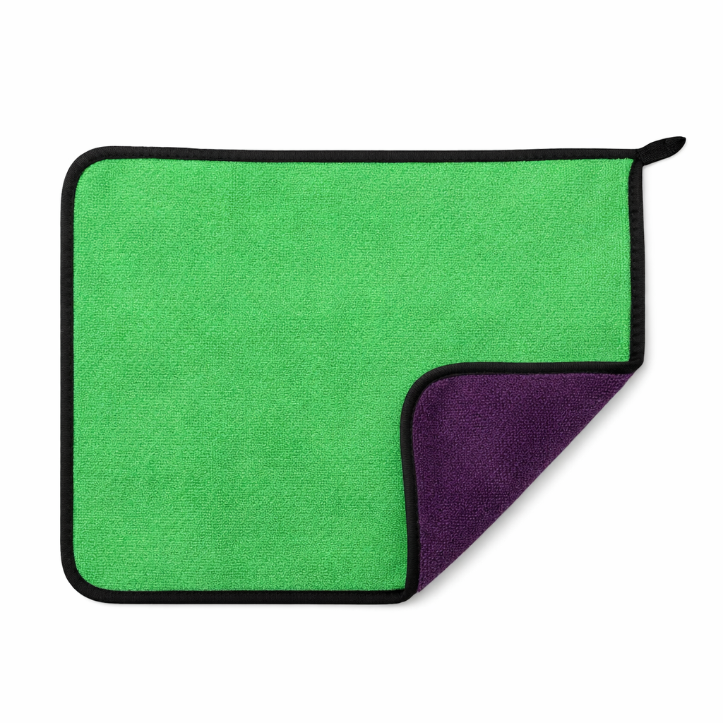 DreamRamp® Anti-Scratch Microfiber Cloth for Glossy Surfaces - Green