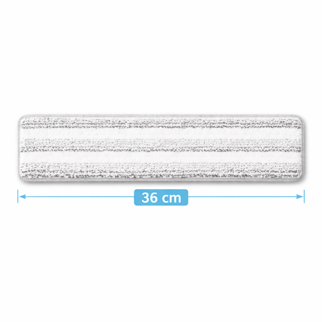 DreamRamp® flat mop refill for stainless steel set with rectangular bucket