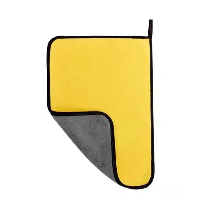 Lavetă microfibră anti-zgârieturi DreamRamp® pentru suprafețe lucioase - Galbenă