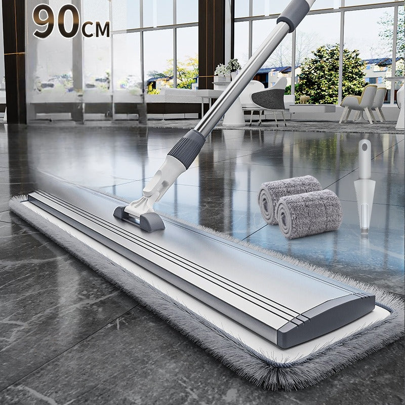 Mop Teu Microfibră DreamRamp®, cu fibre super fine ce elimină praful, aluminiu + oțel inoxidabil