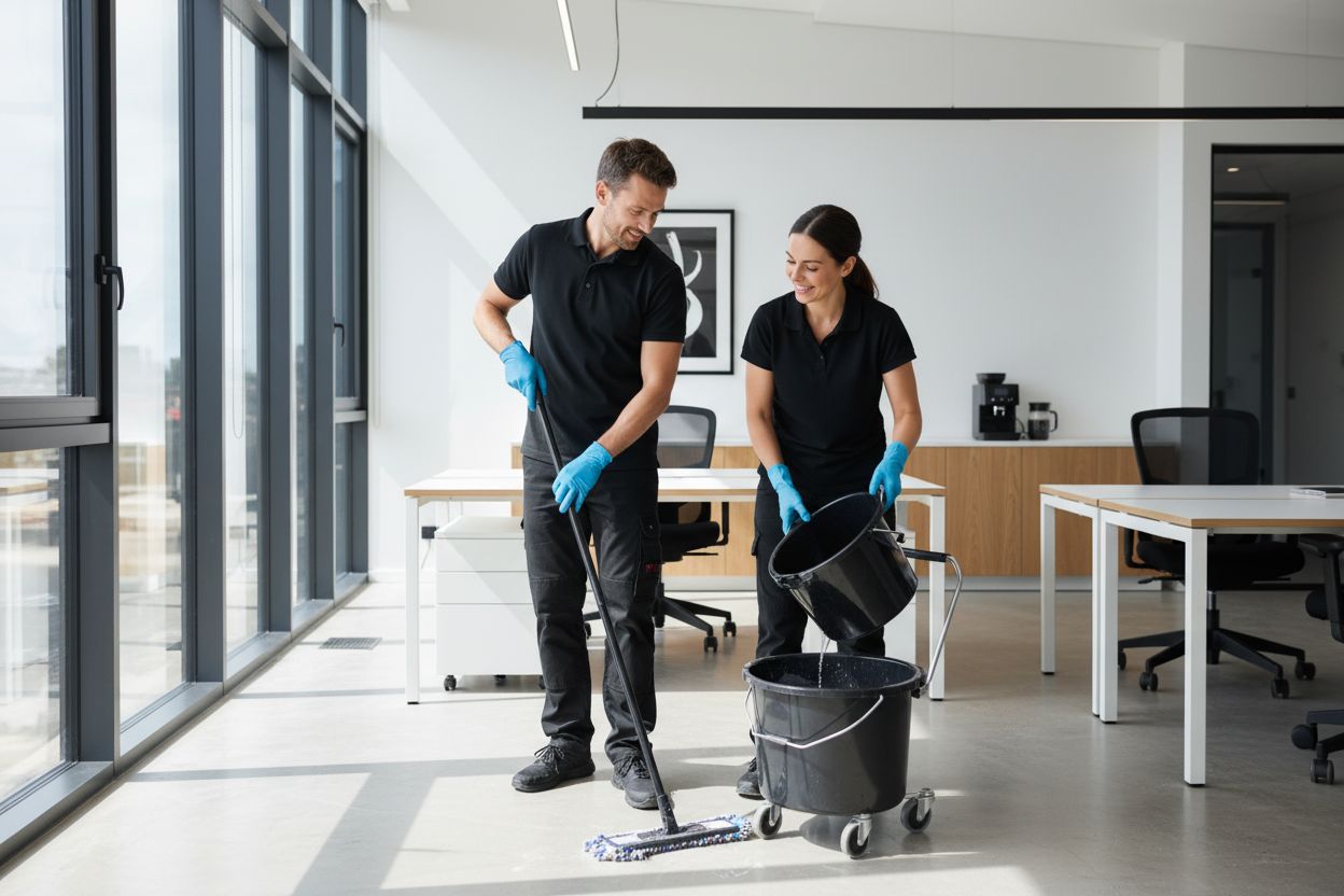 profesional set curățenie birou