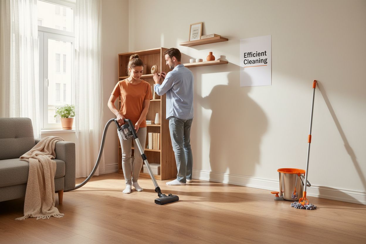 small apartment cleaning