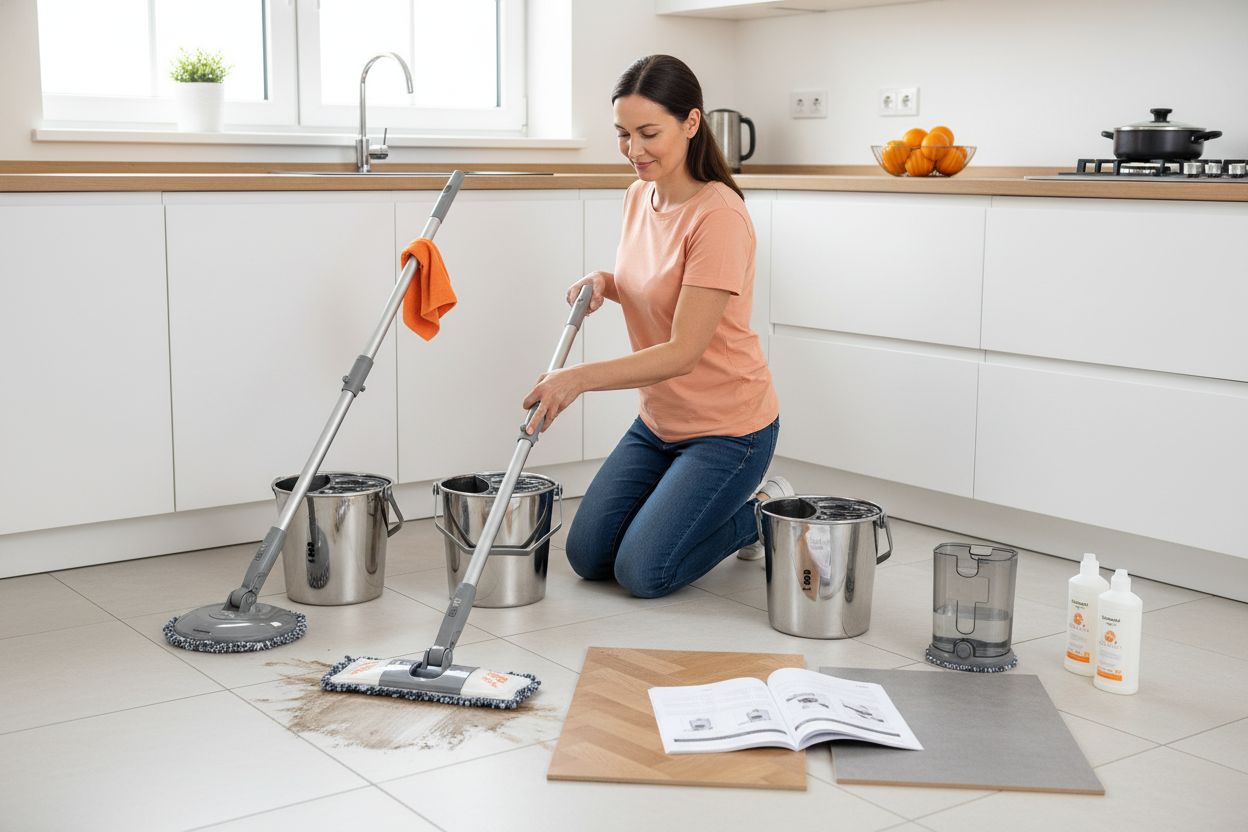 ghid selecție mop electric