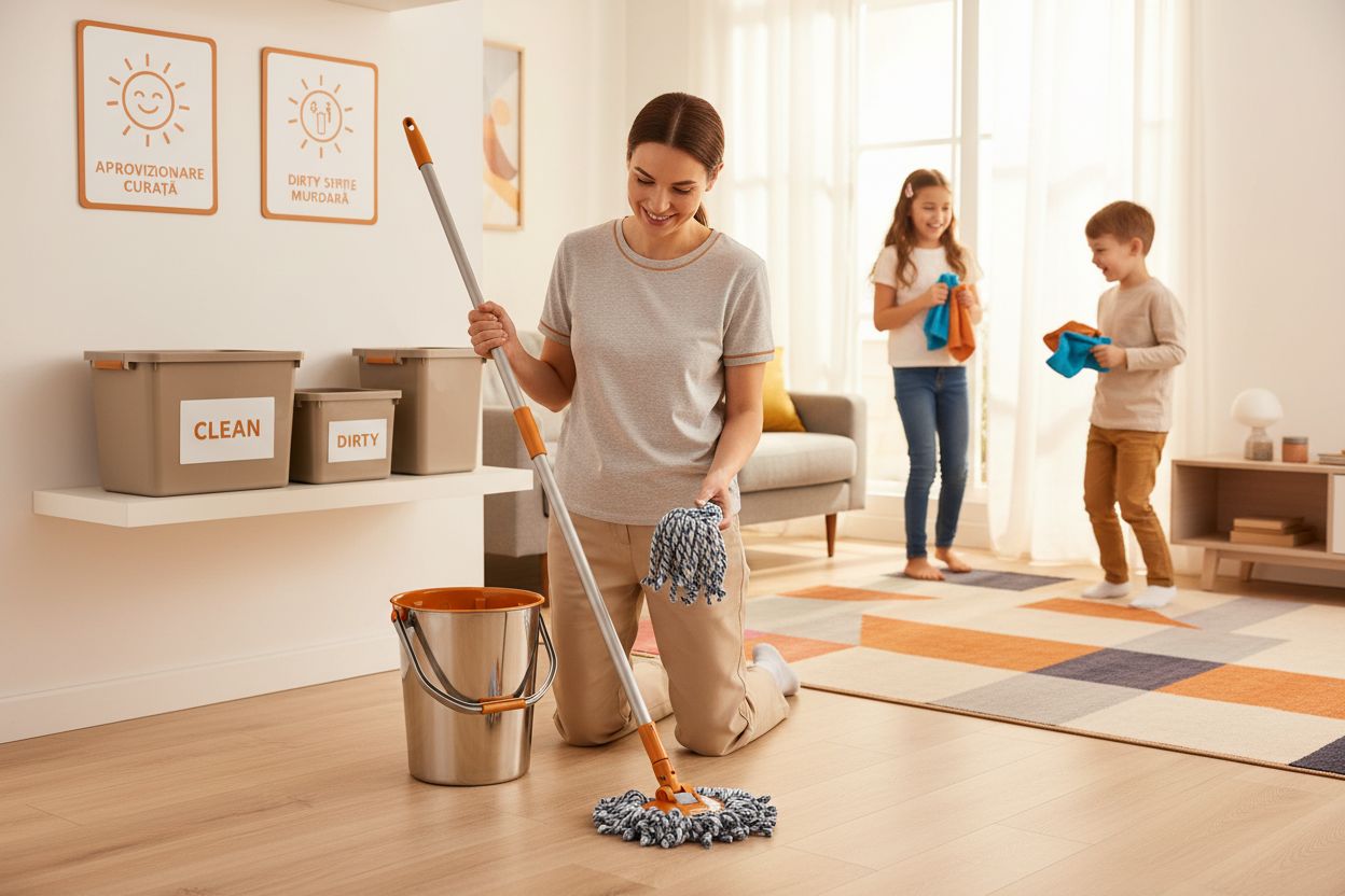 preschool mop maintenance