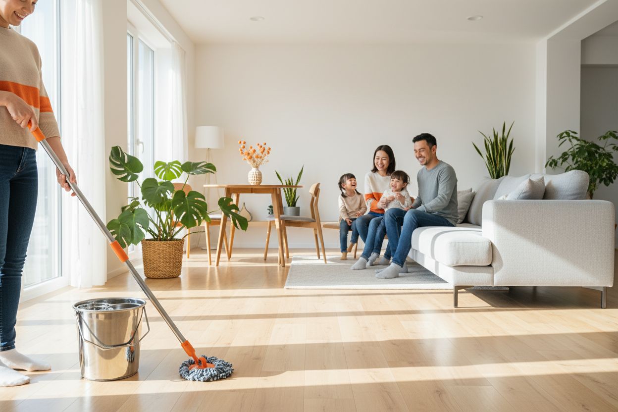 igienizare locuință modernă