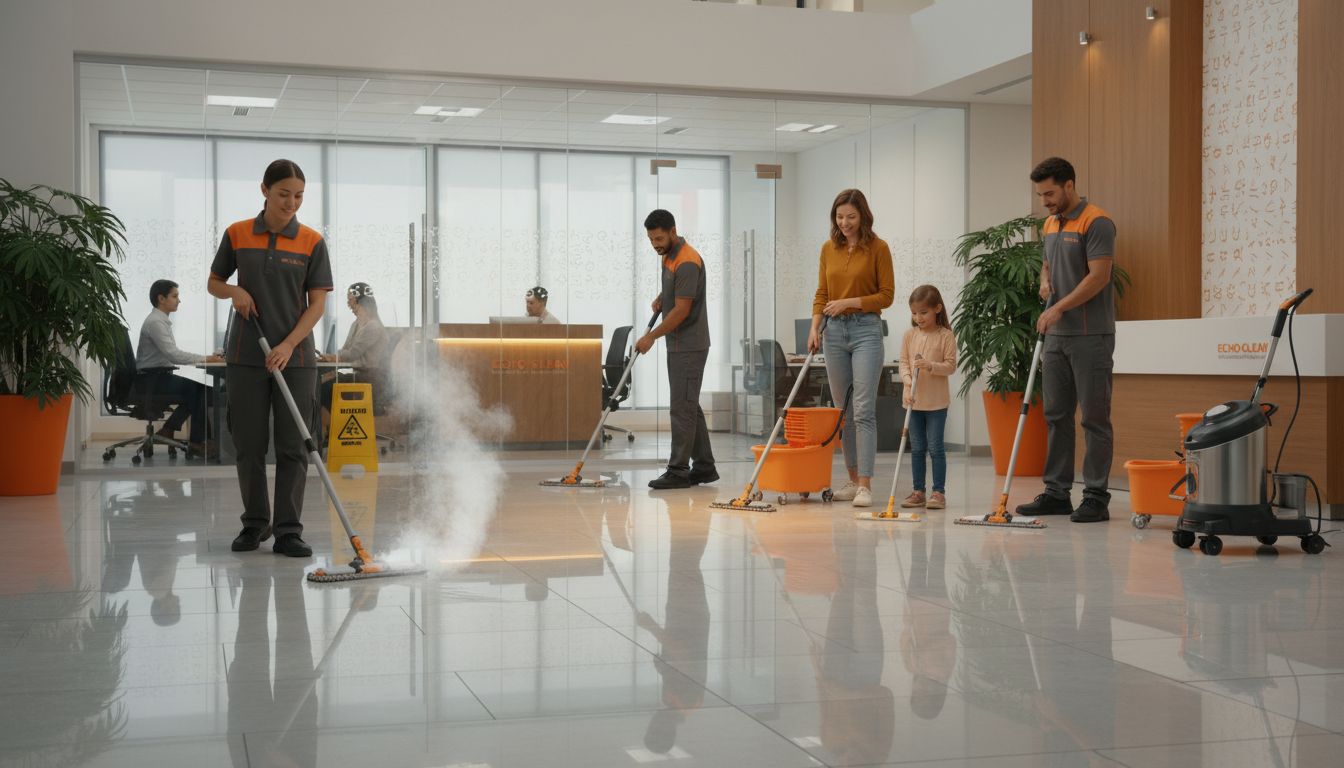 commercial mop system