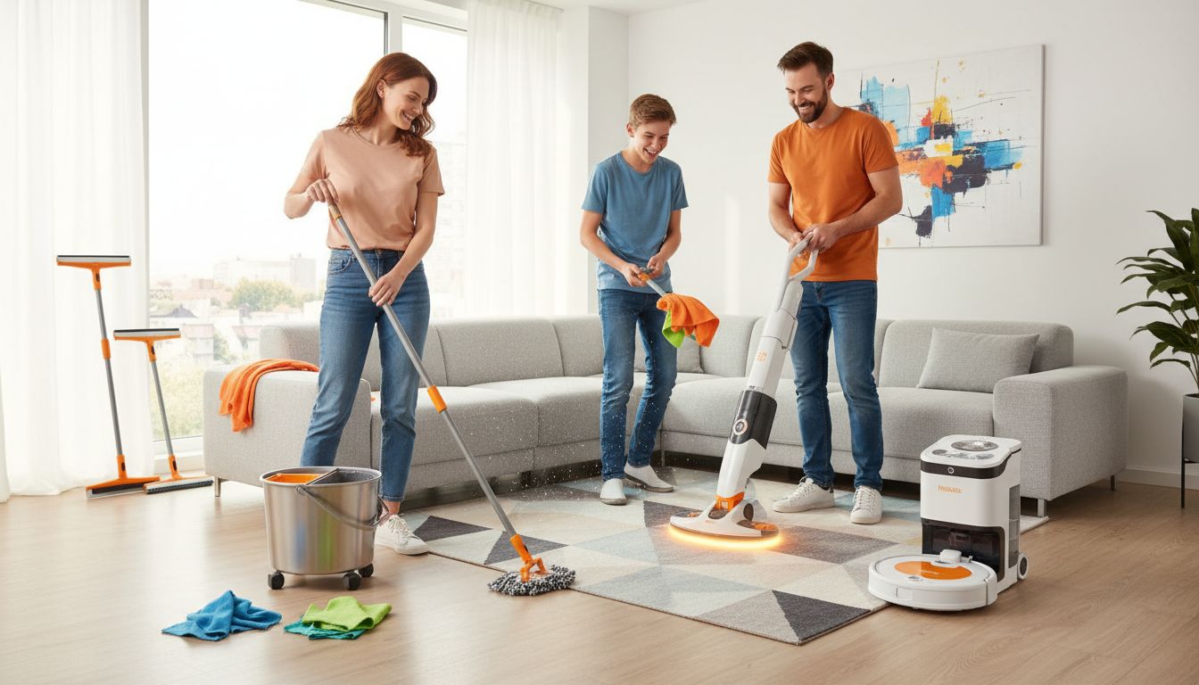 echipamente curățenie moderne