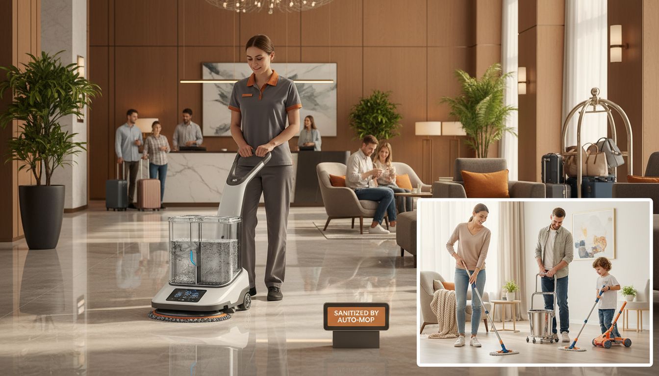 self-cleaning mop in business