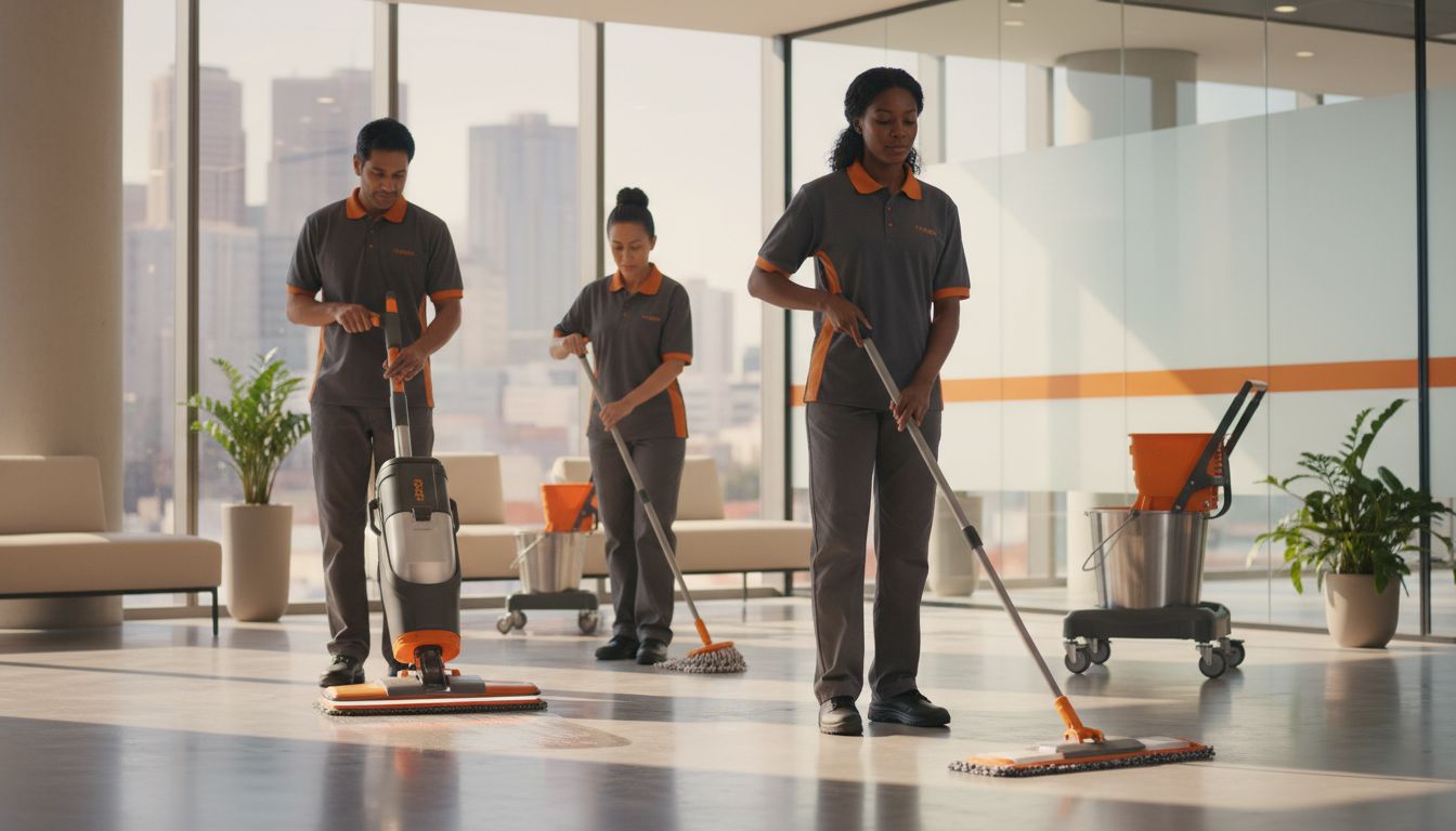 professional mop cleaning