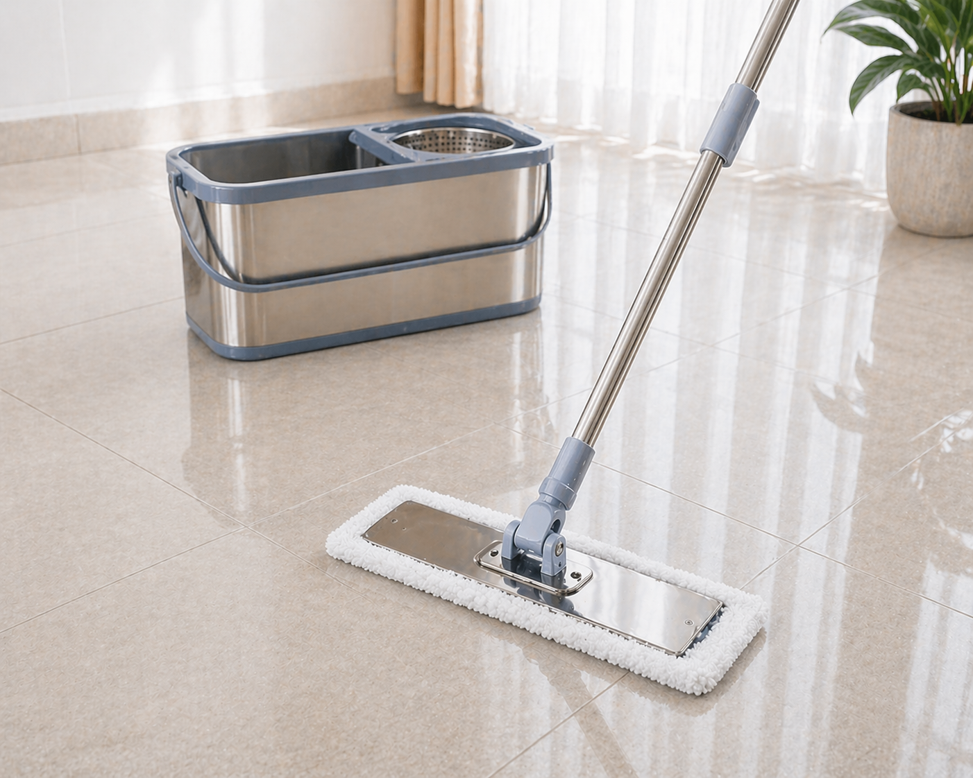 Cum să cureți gresia și parchetul fără urme – 7 trucuri simple