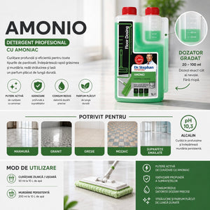 detergent profesional cu amoniac