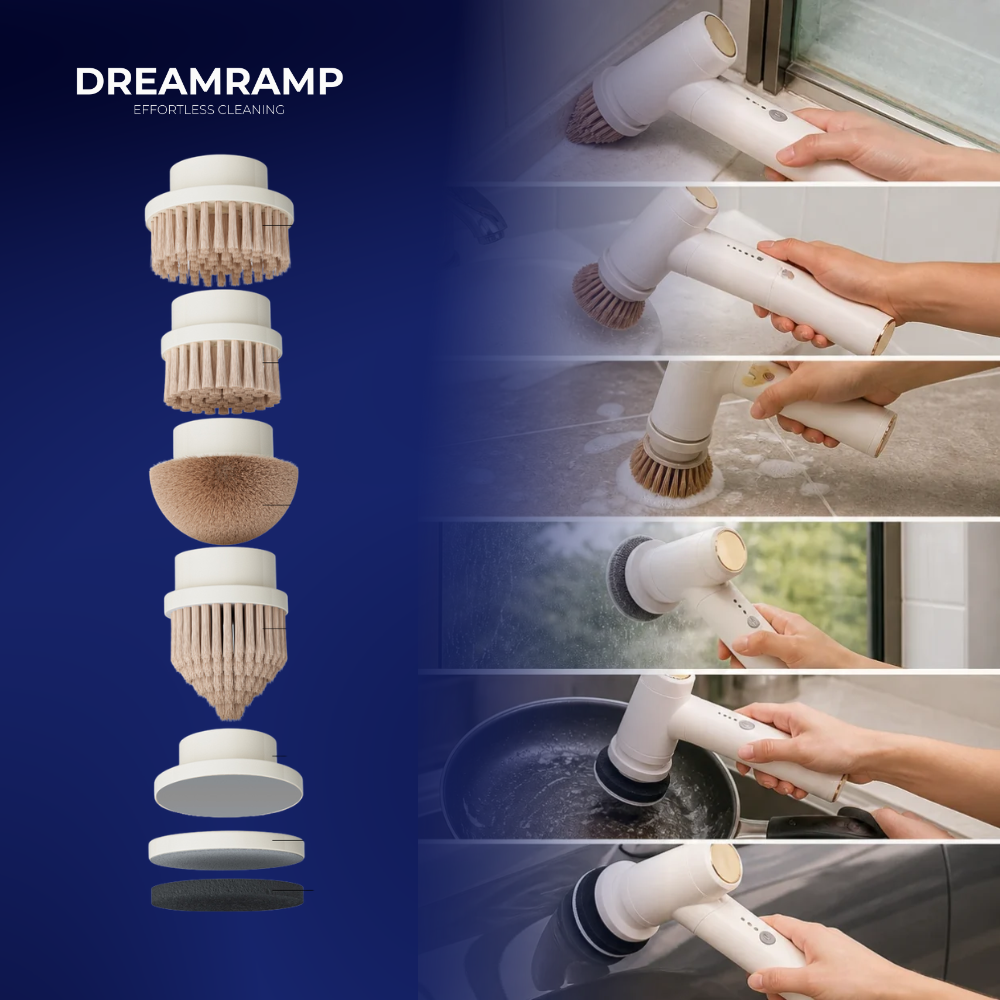 Perie electrică Dreamramp® 7-IN-1