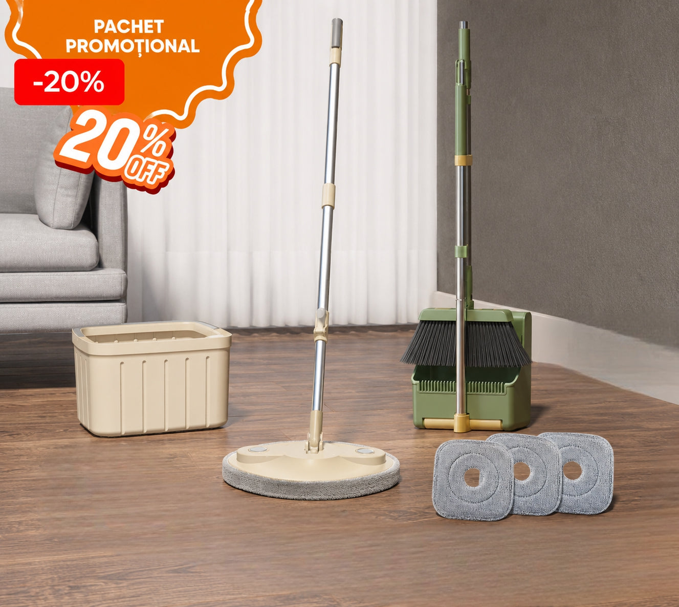 Pachet Promo Curățenie Completă Dreamramp – 20% reducere la setul complet și transport gratuit