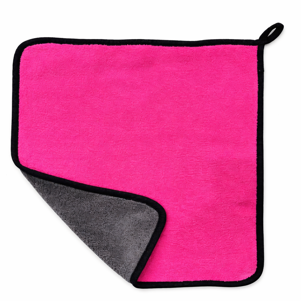 DreamRamp® Anti-Scratch Microfiber Cloth for Glossy Surfaces - Pink