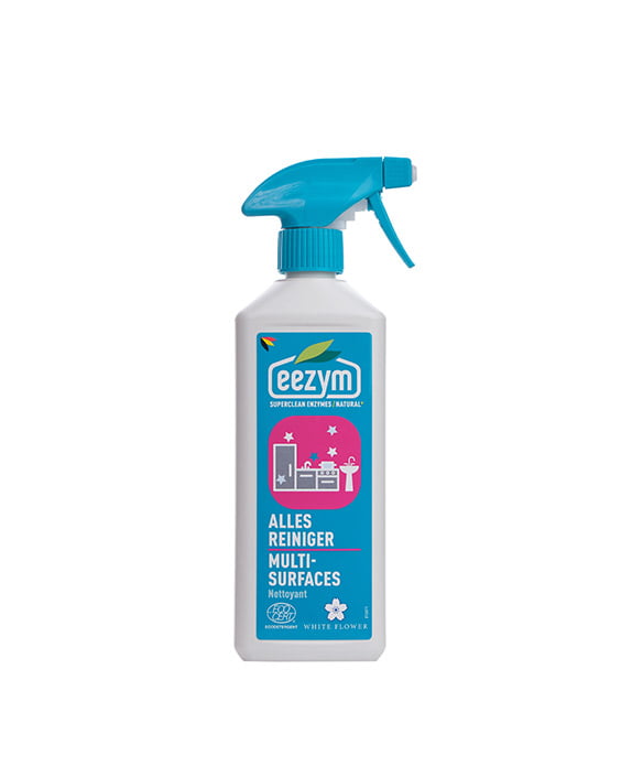 Detergent Bio-Enzimatic Multisuprafețe Eezym White Flower – Curățare Naturală și Eficientă, 500ml