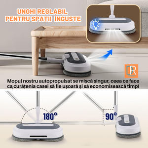 Rezerve DreamRamp pe mopul electric cu unghi reglabil pentru spații înguste