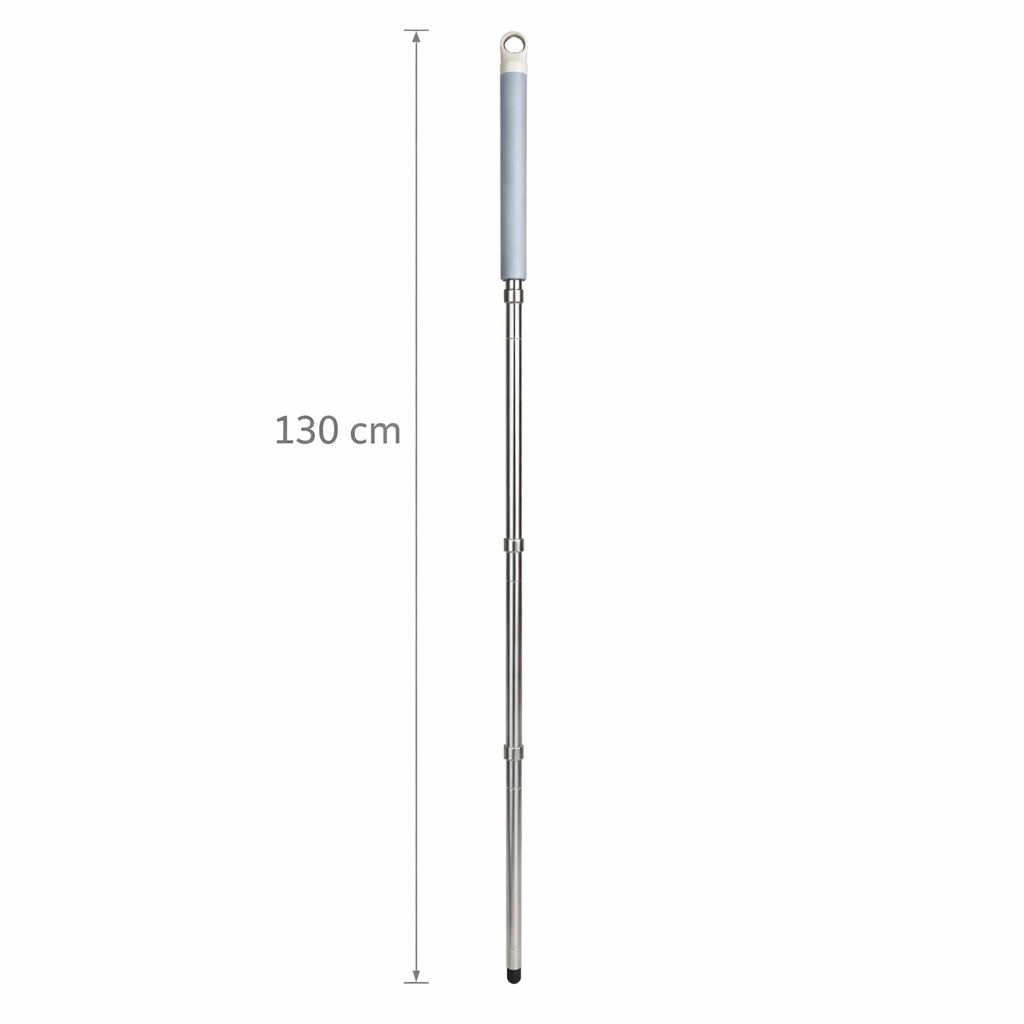 Tijă telescopică din inox de 130 cm pentru mop DreamRamp